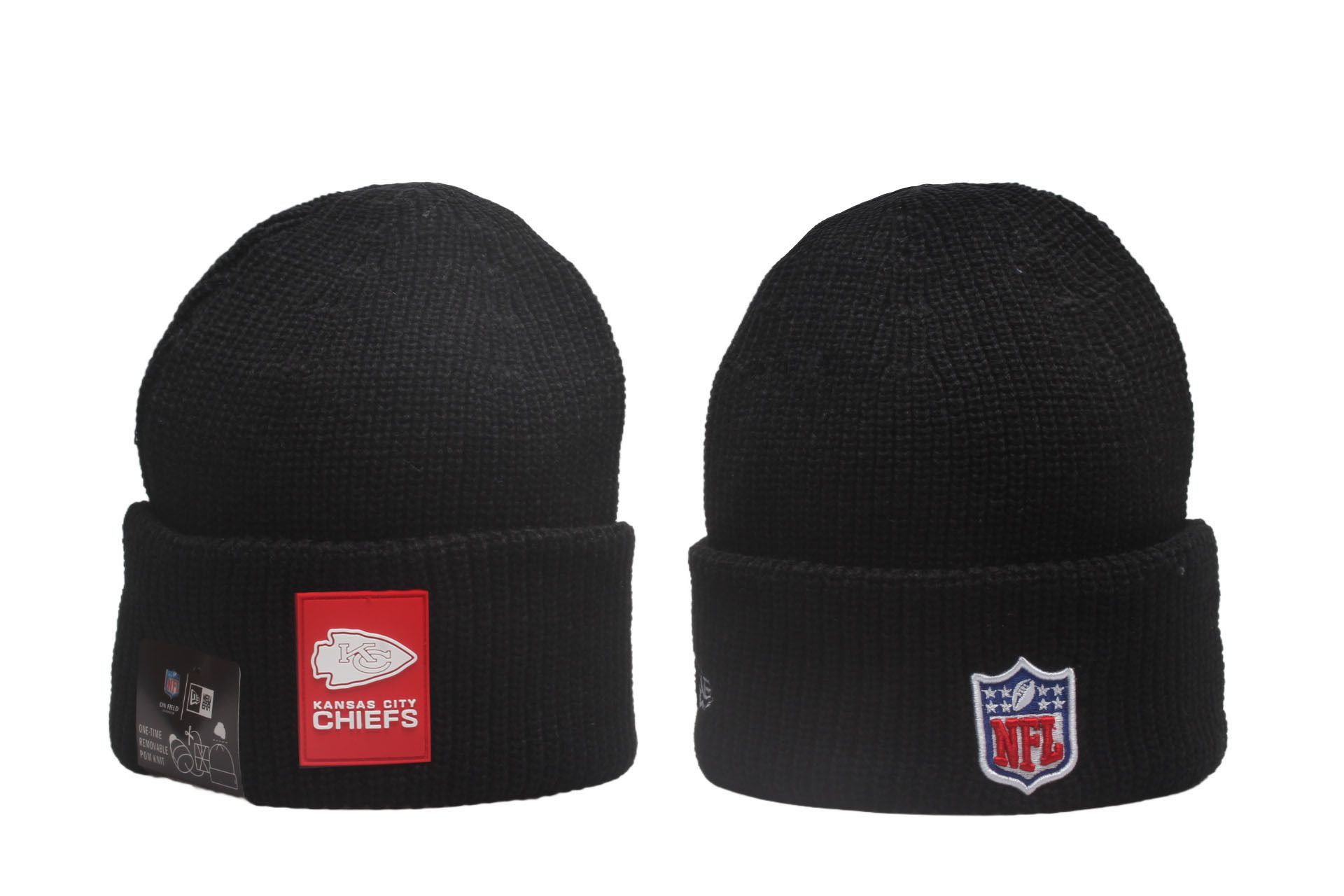 2025 NFL Kansas City Chiefs Hat beanie style 04->->Sports Caps